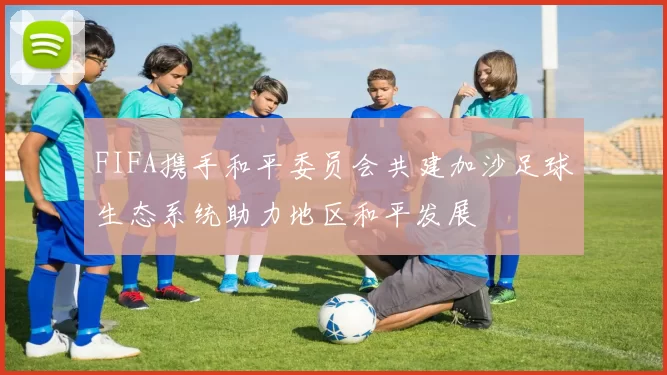FIFA携手和平委员会共建加沙足球生态系统助力地区和平发展